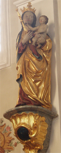die heilige Maria mit Jesuskind