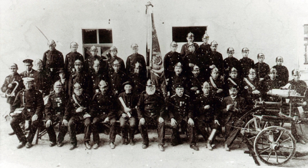 Gründungsmitglieder der FFLintach 1884